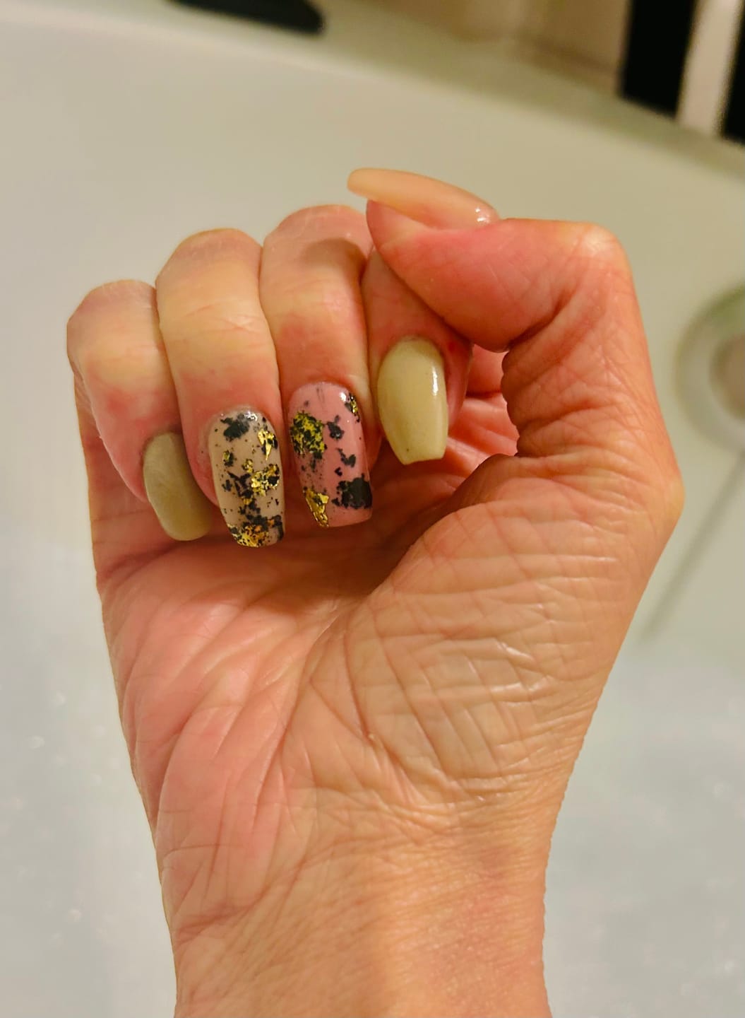 Customer photo review of Glowdip Alles-in-één Manicure Set