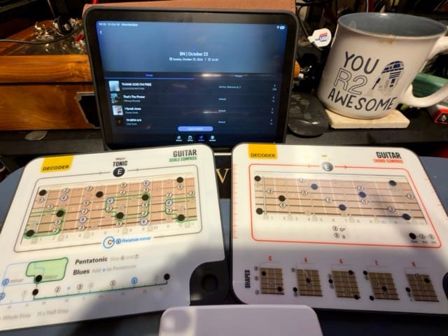 Customer photo review of Guitar Chord Compass