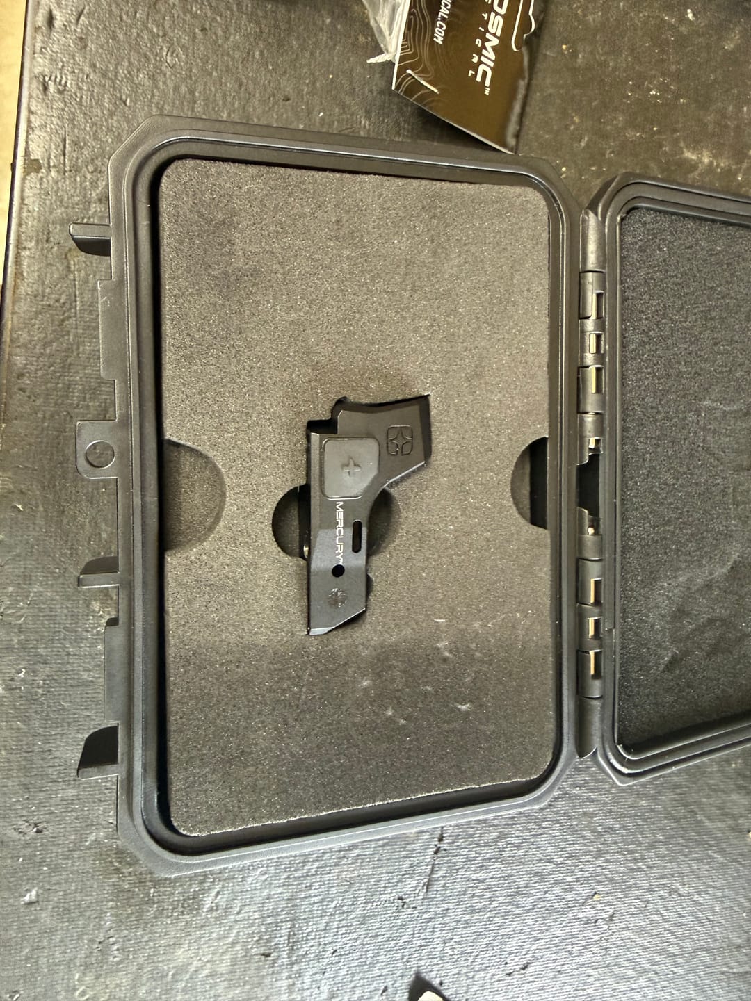 Customer photo review of MERCURY™ Reflex Sight