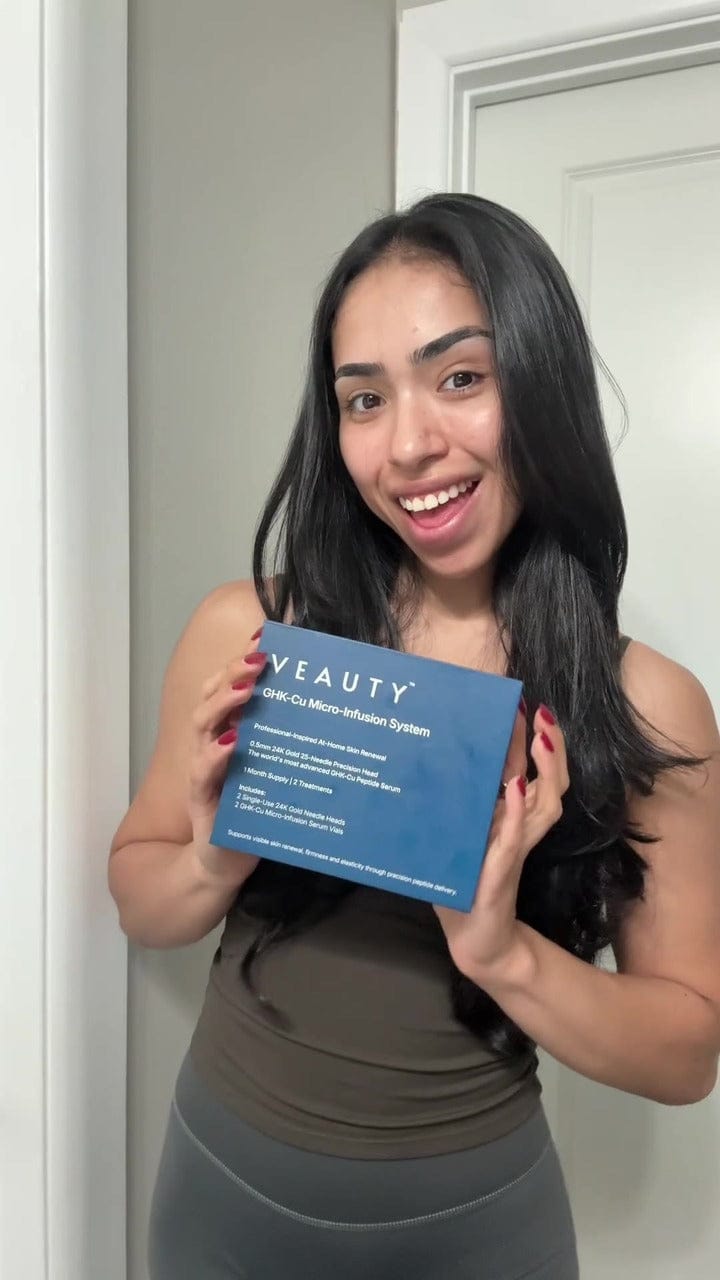 Customer photo review of GHK-Cu Micro-Infusion
