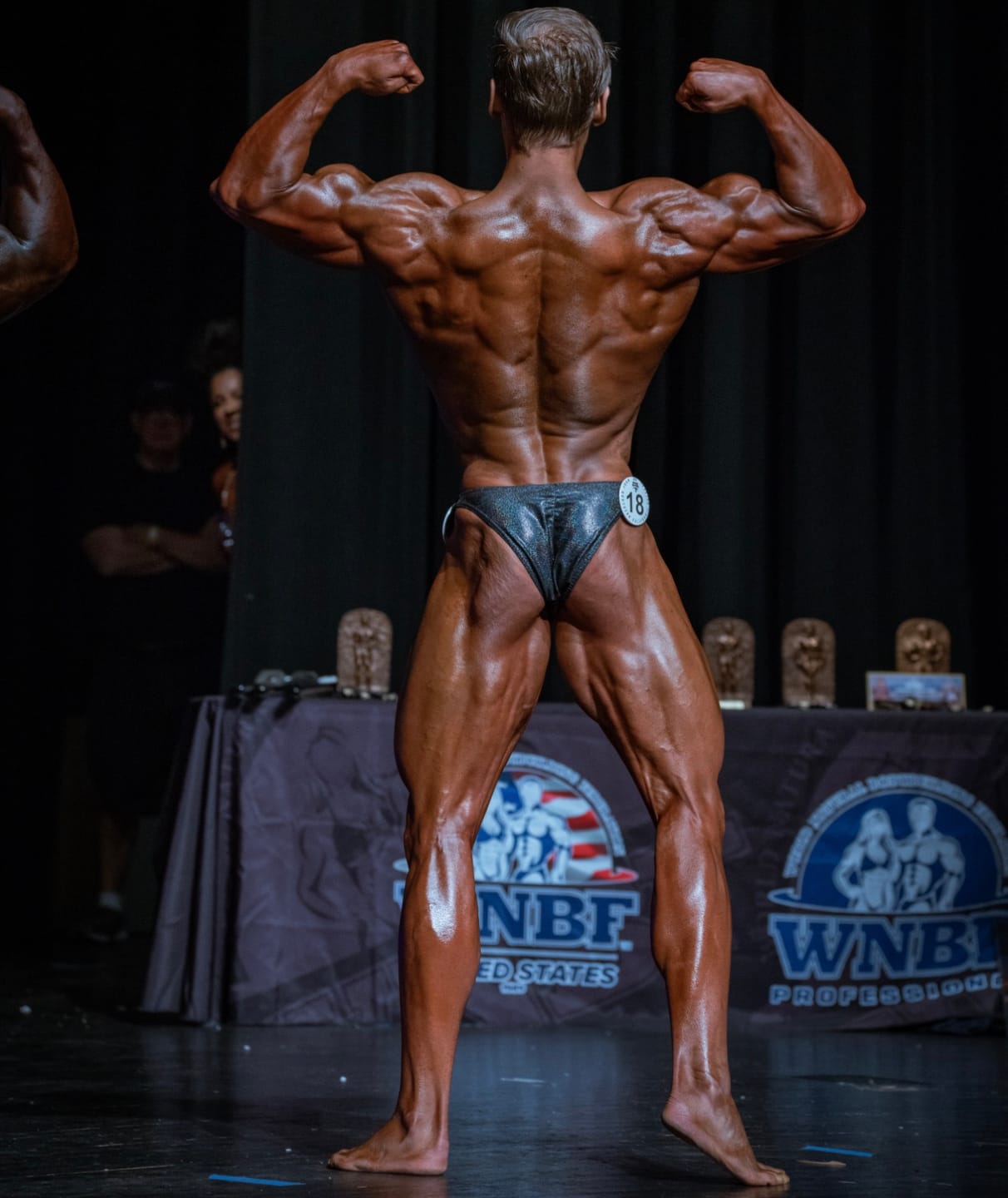Customer photo review of Bodybuilding Posing Trunks