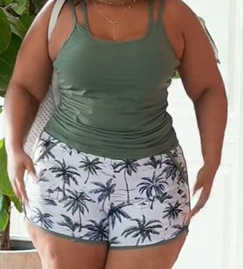 Customer photo review of Tummy Control Ruched Tankini Set