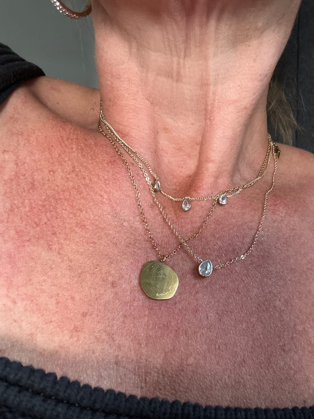 Customer photo review of Cunt Necklace
