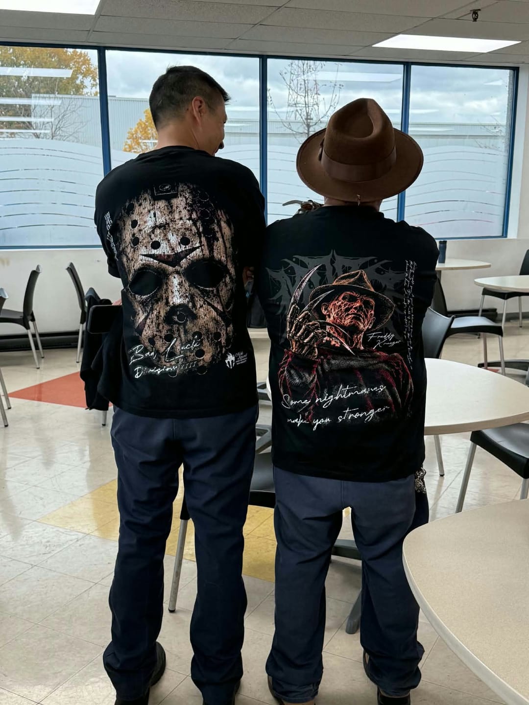 Customer photo review of Nightmare Dept. — Standard Oversized Tee
