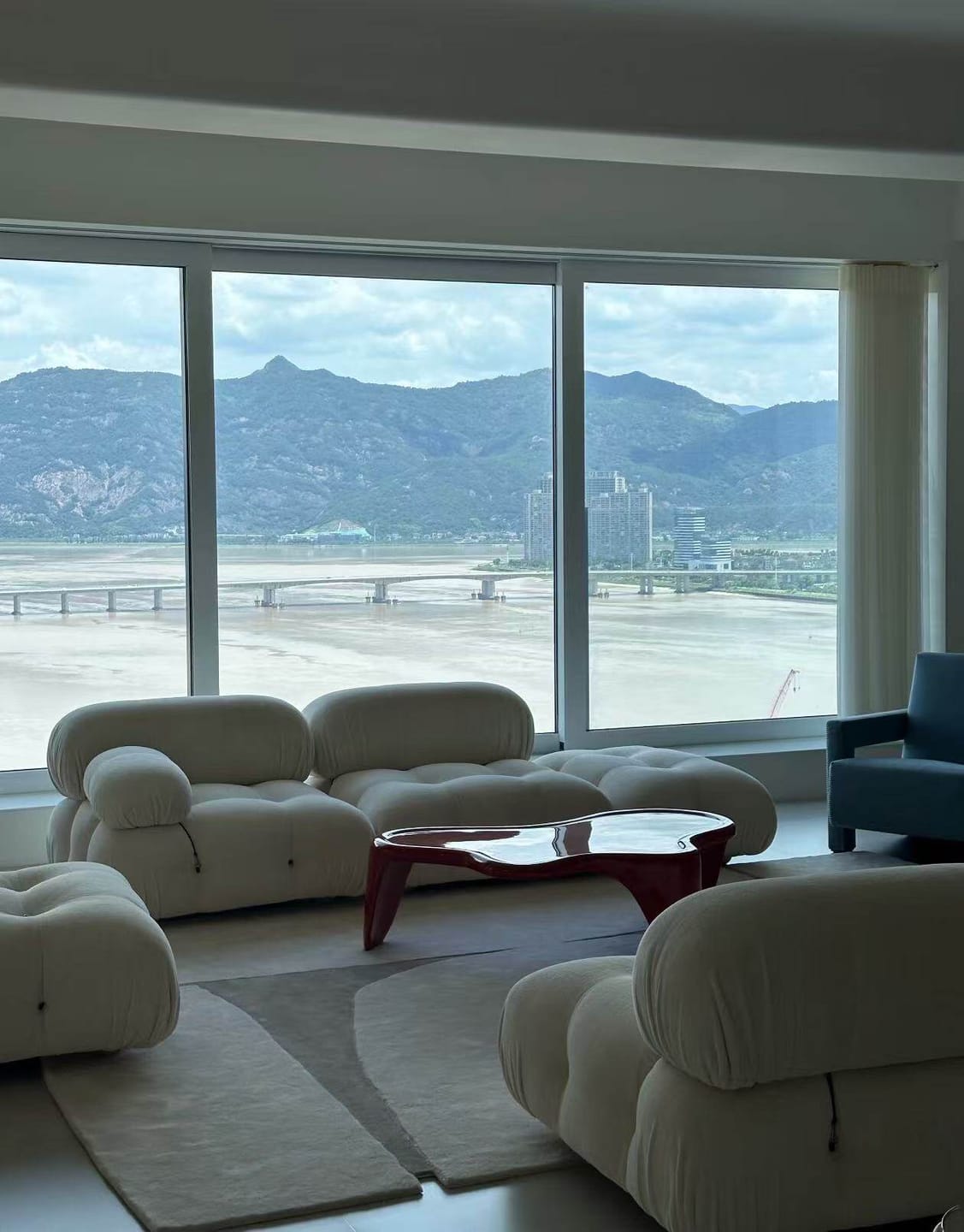 Customer photo review of Hiksnra 3 Piece Sectional Sofa | Compression Sofa in Box