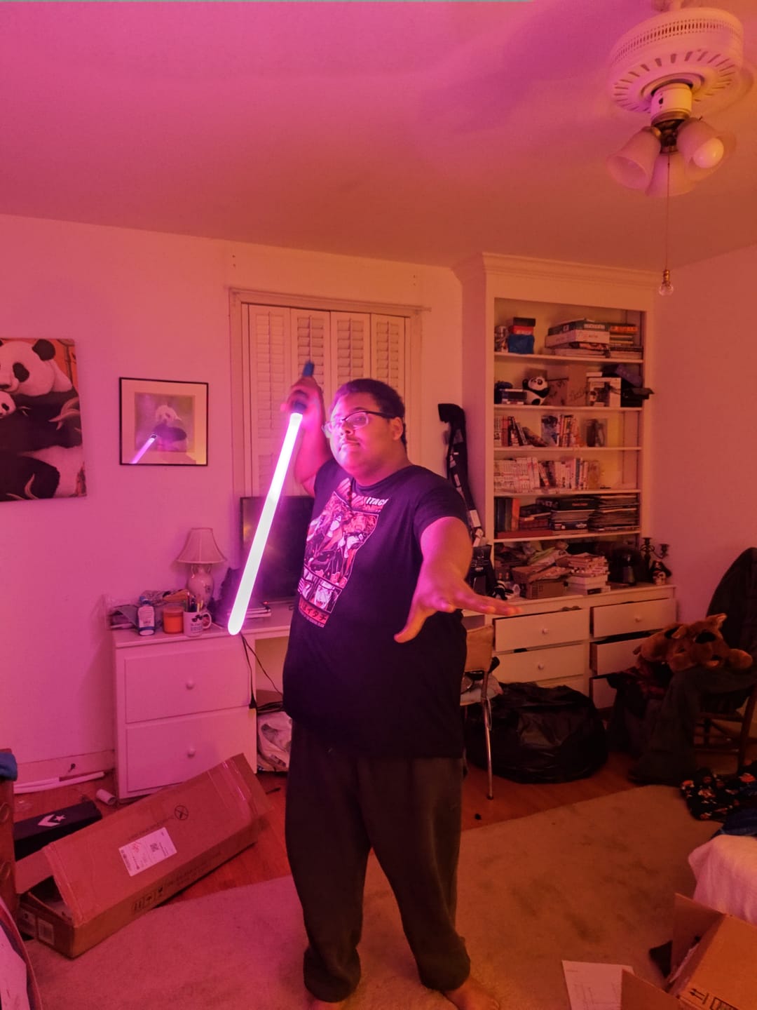 Customer photo review of The Starter Saber