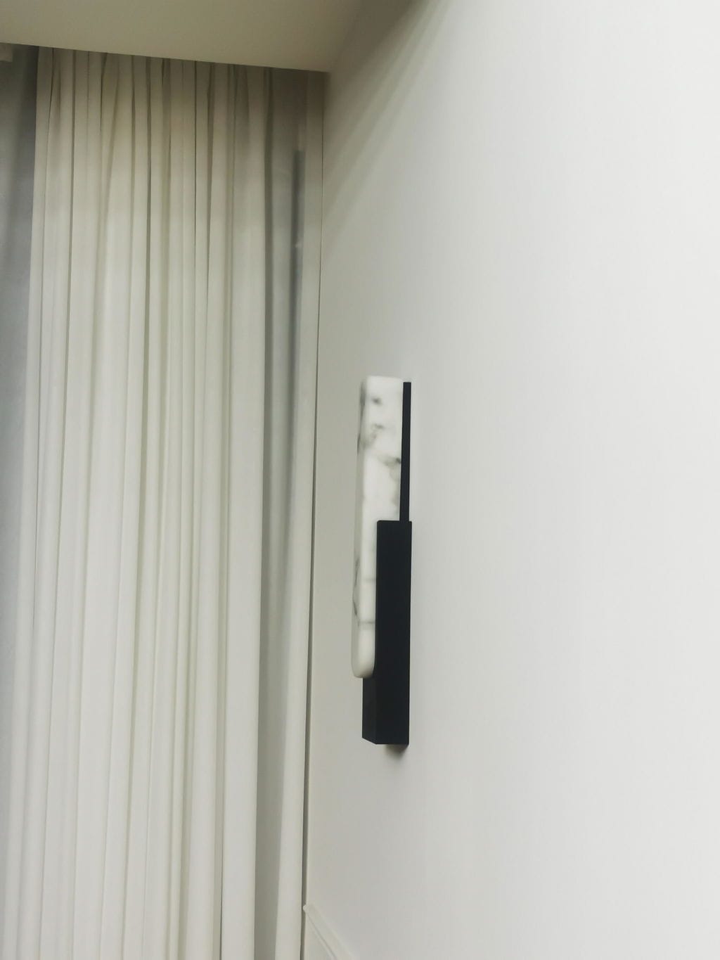 Customer photo review of Alabaster Column Wall Sconce, Integrated LED, Wall Light, 50 cm