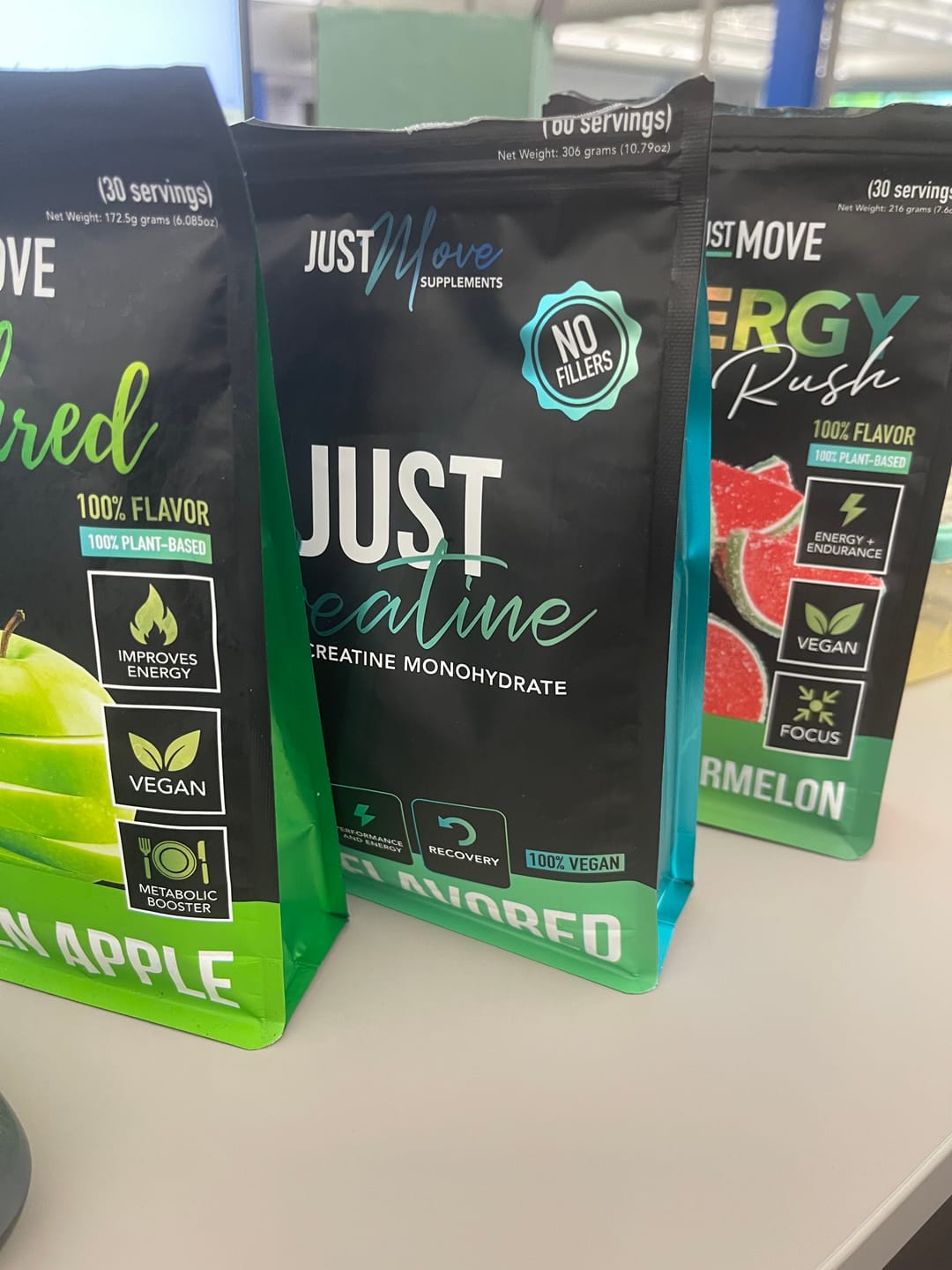 Customer photo review of Just Shred - Green Apple Fat Burner