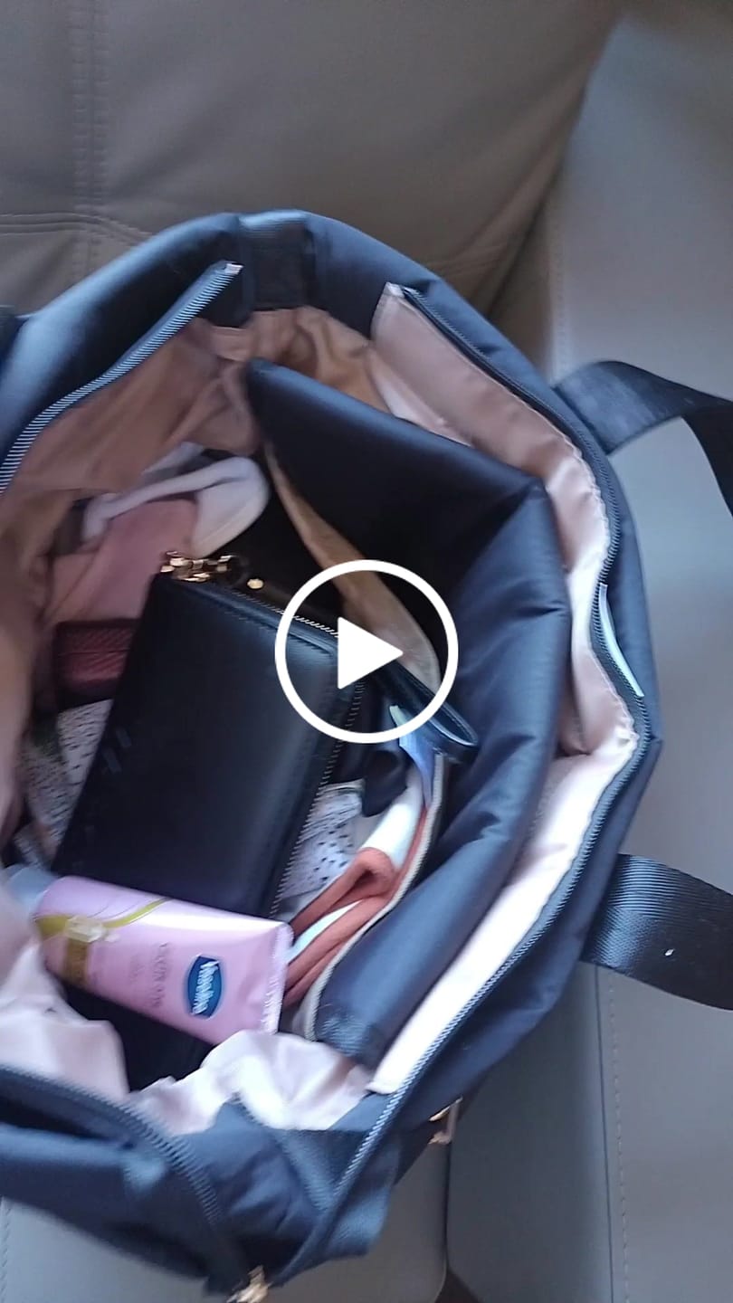 Customer video review of Cloud Tote Baby Bag