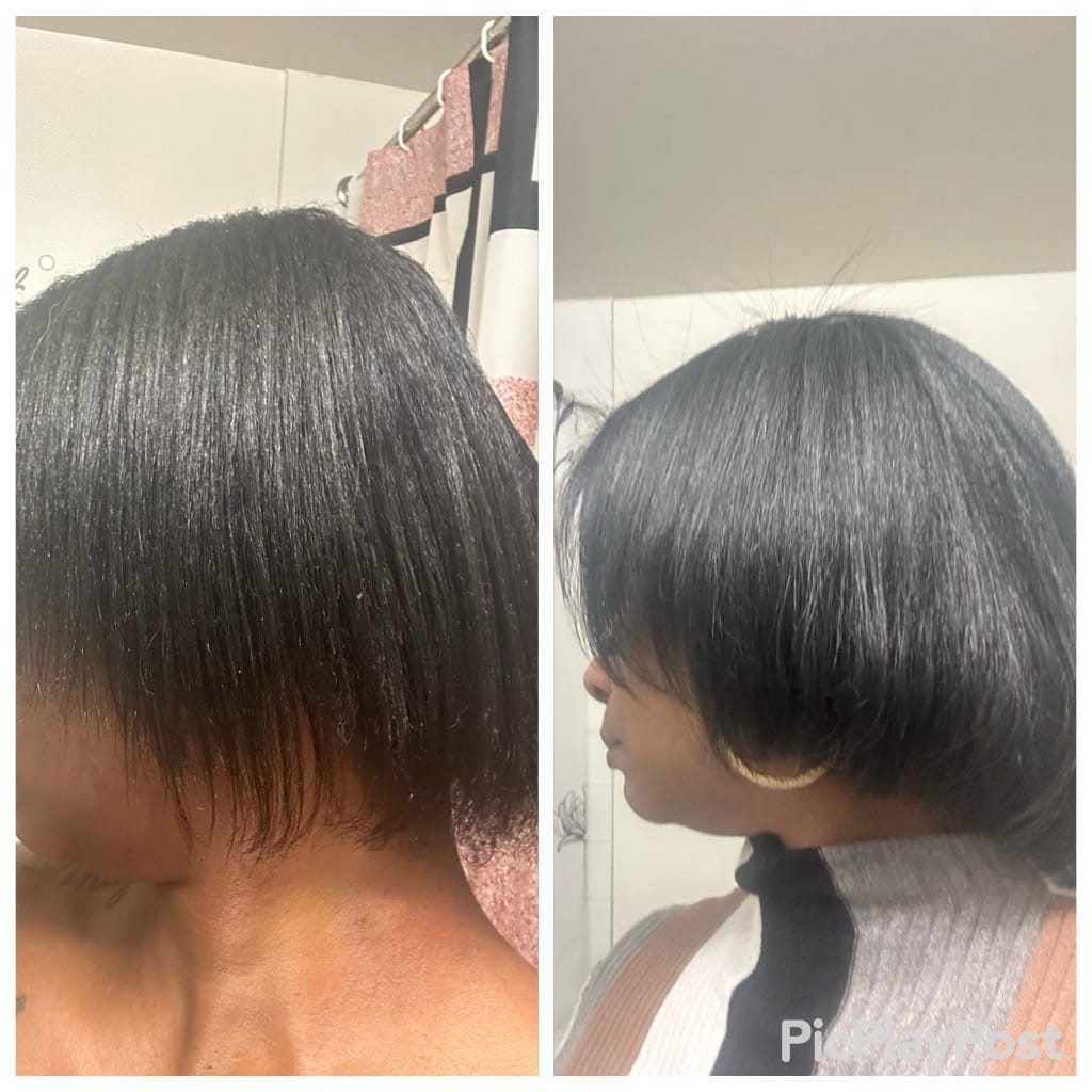 Customer photo review of Ultimate Healthy Hair Care Bundle - Limited Edition