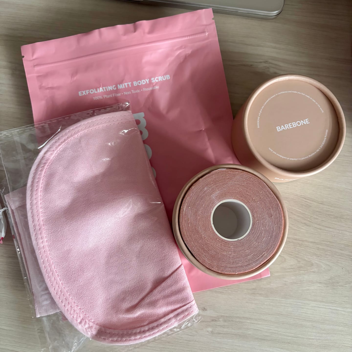Customer photo review of Boob Tape
