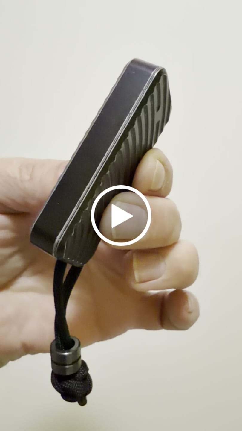Customer video review of Lone Star Knife Lanyard – Handmade Utility & Style