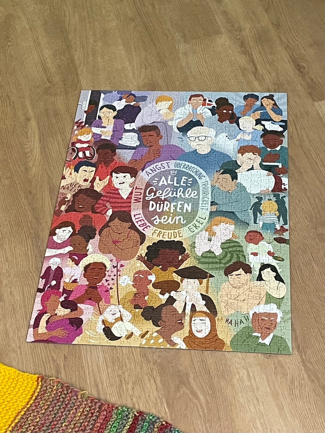 Customer photo review of Gefühle Puzzle