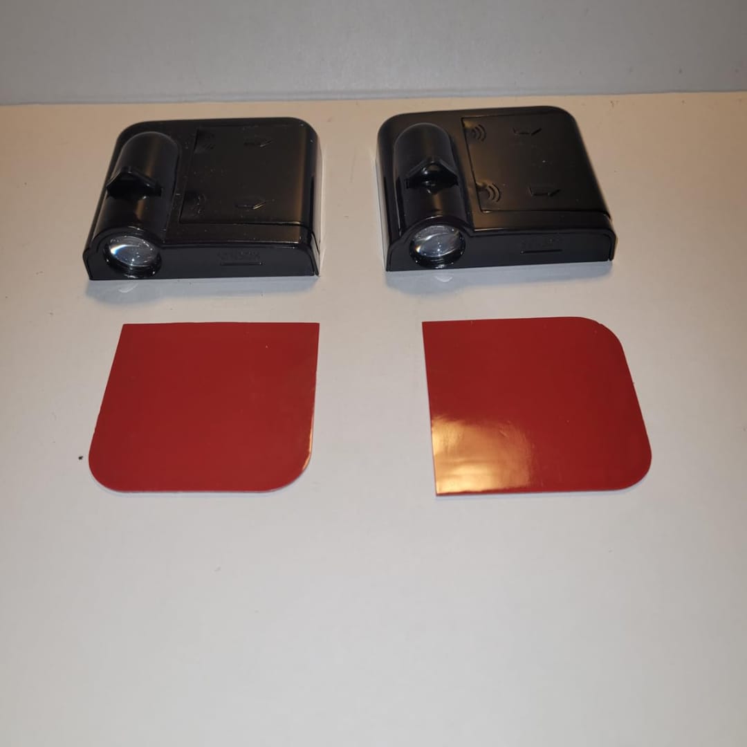 Customer photo review of Stitch Welcome Light Car Door