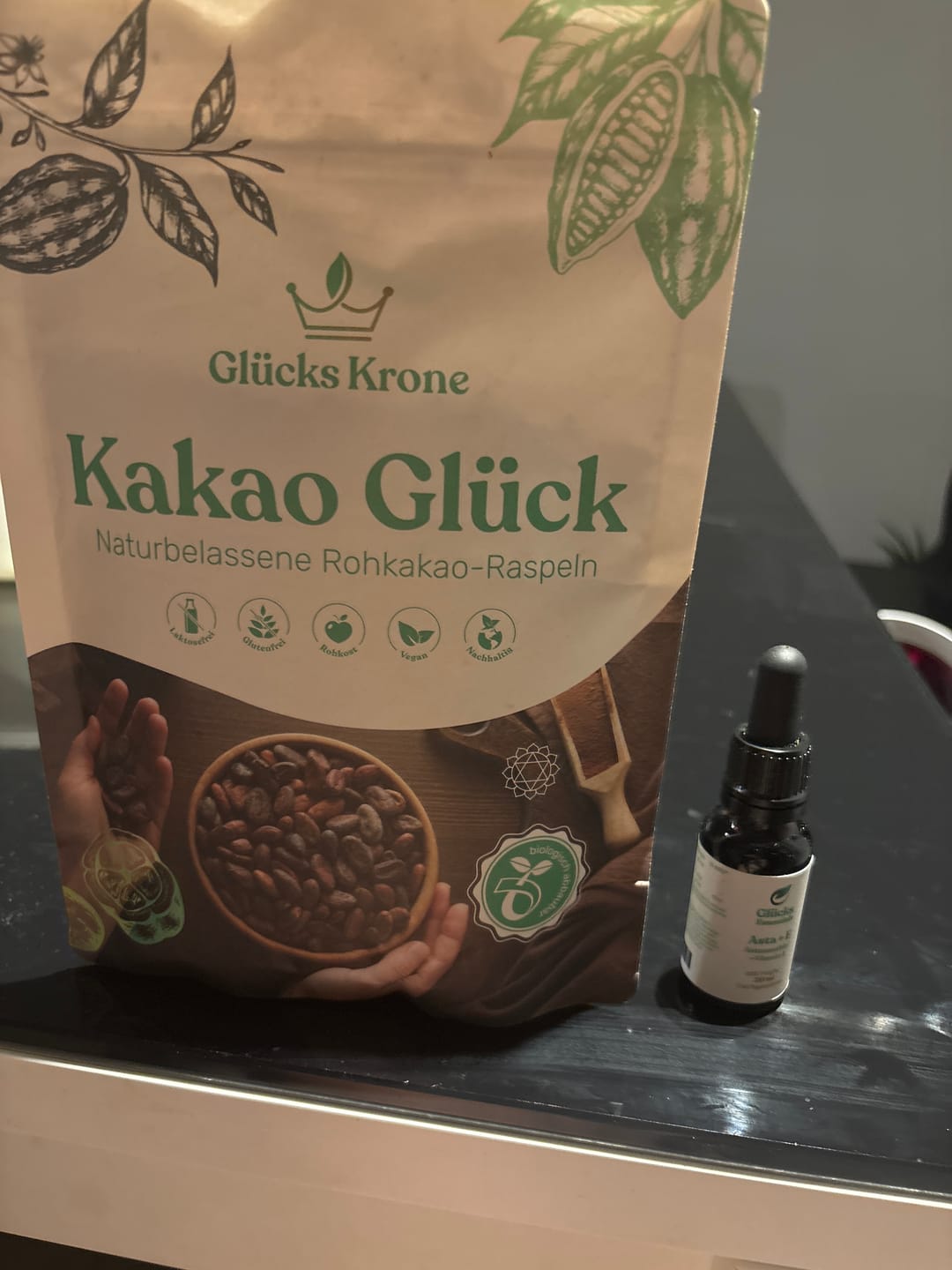 Customer photo review of Bio Kakao Glück (100% Bio Roh Kakao) - 250g