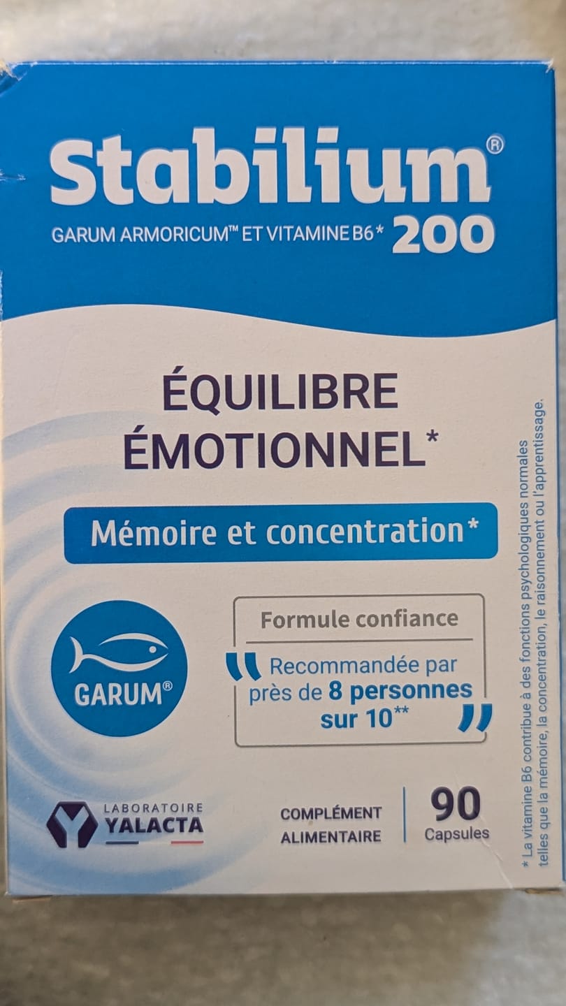 Customer photo review of Stabilium 200-90 capsules-Yalacta