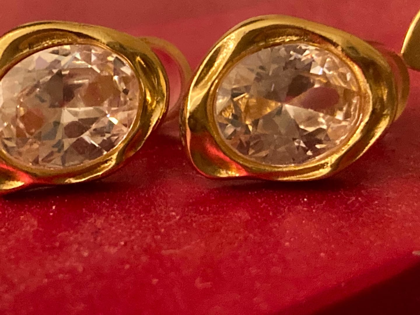 Customer photo review of The Virelia Stud Earrings