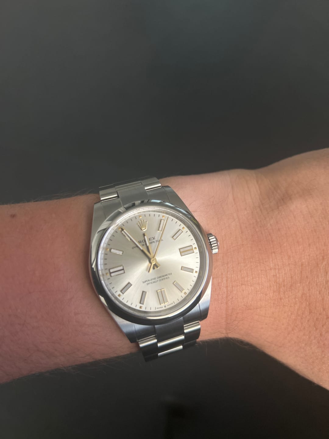 Customer photo review of Rolex Oyster Perpetual 41 134300 - Full-Set - 2026