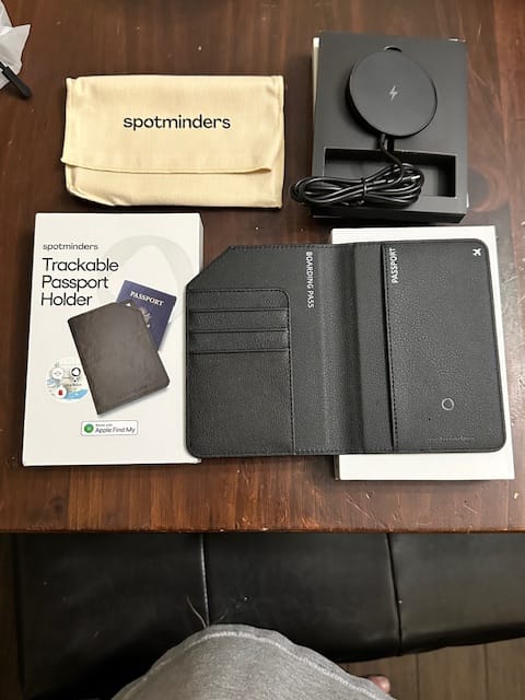 Customer photo review of Passport Holder Air