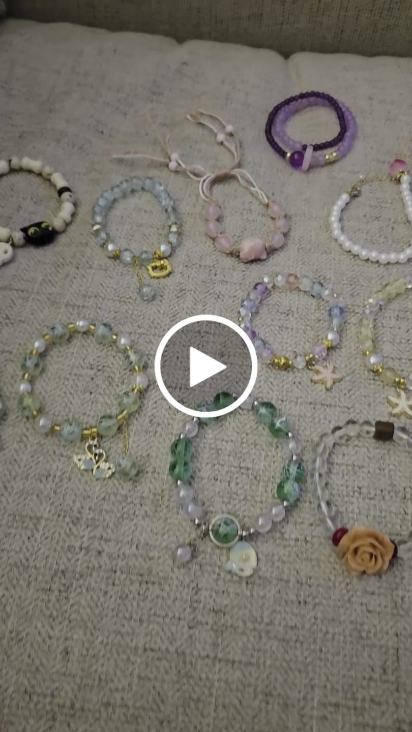 Customer video review of Mystery Bracelet Blind Bags Free Shipping