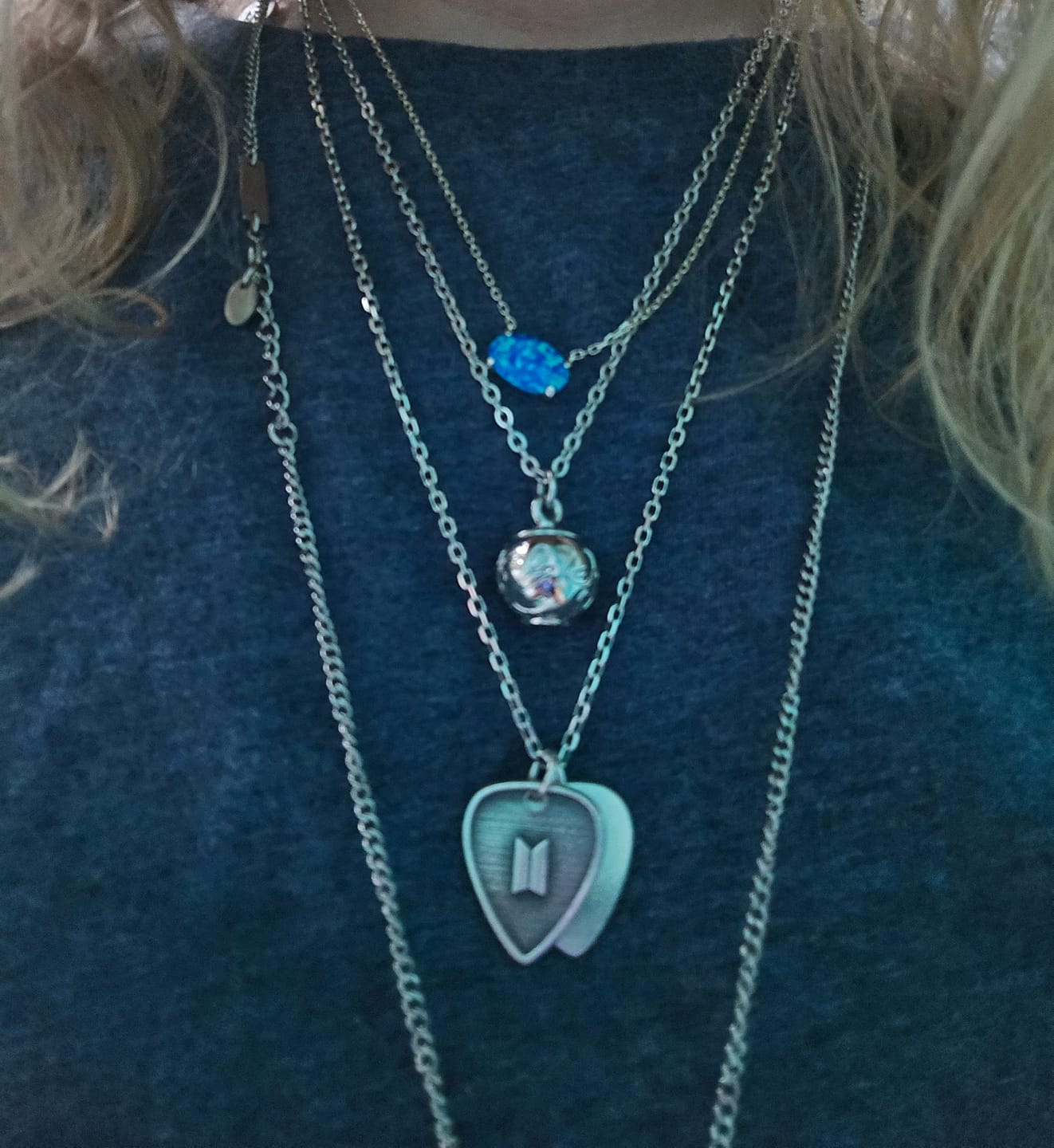 Customer photo review of BTS - 2026 DALMAJUNG OFFICIAL MD NECKLACE