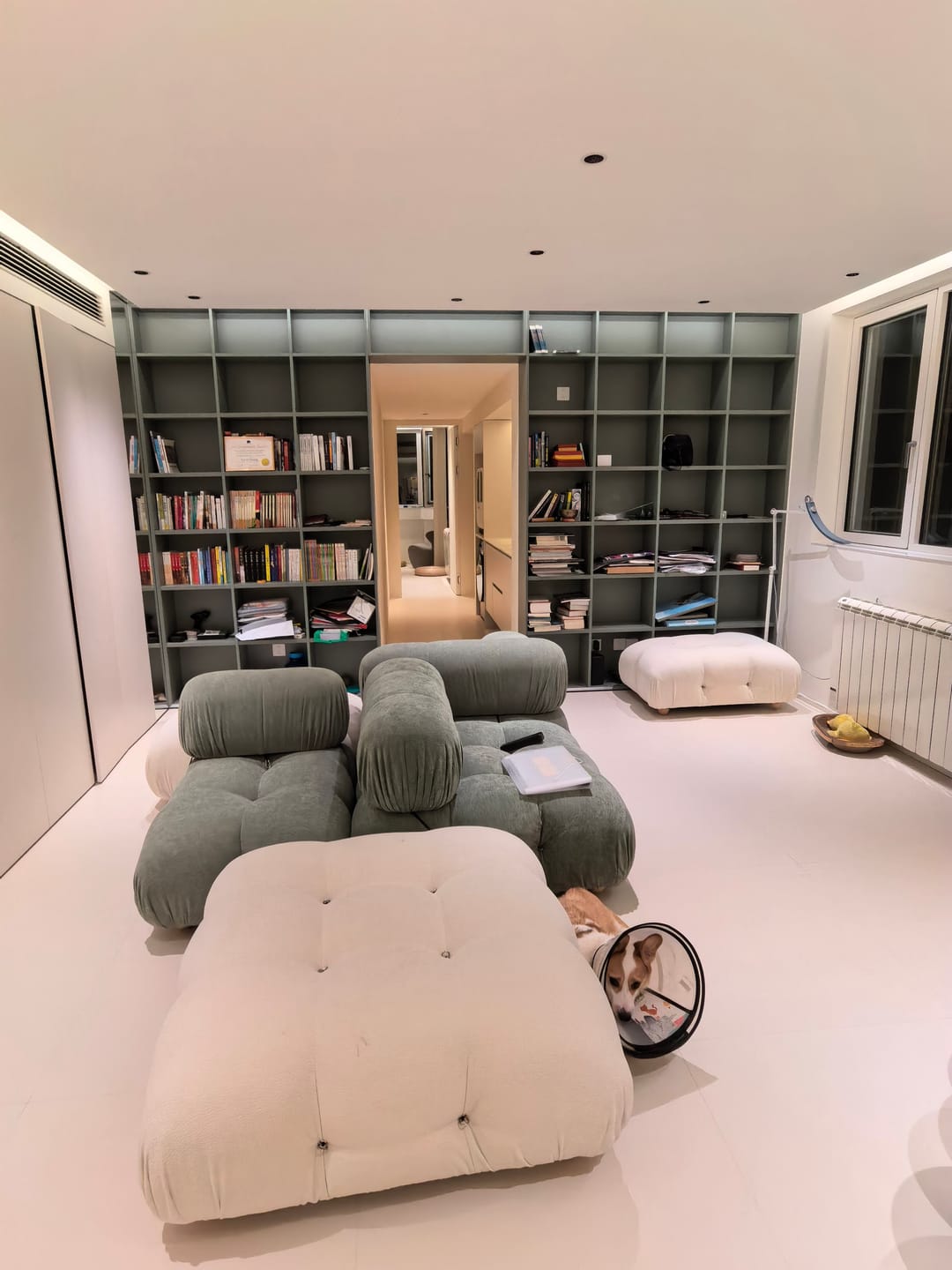 Customer photo review of Hiksnra 3 Piece Sectional Sofa | Compression Sofa in Box