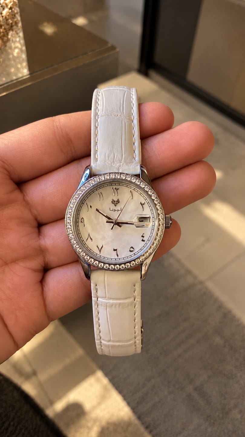 Customer photo review of Perla White + Fine 925 Silver Bracelet