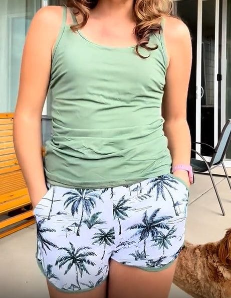 Customer photo review of Tummy Control Ruched Tankini Set