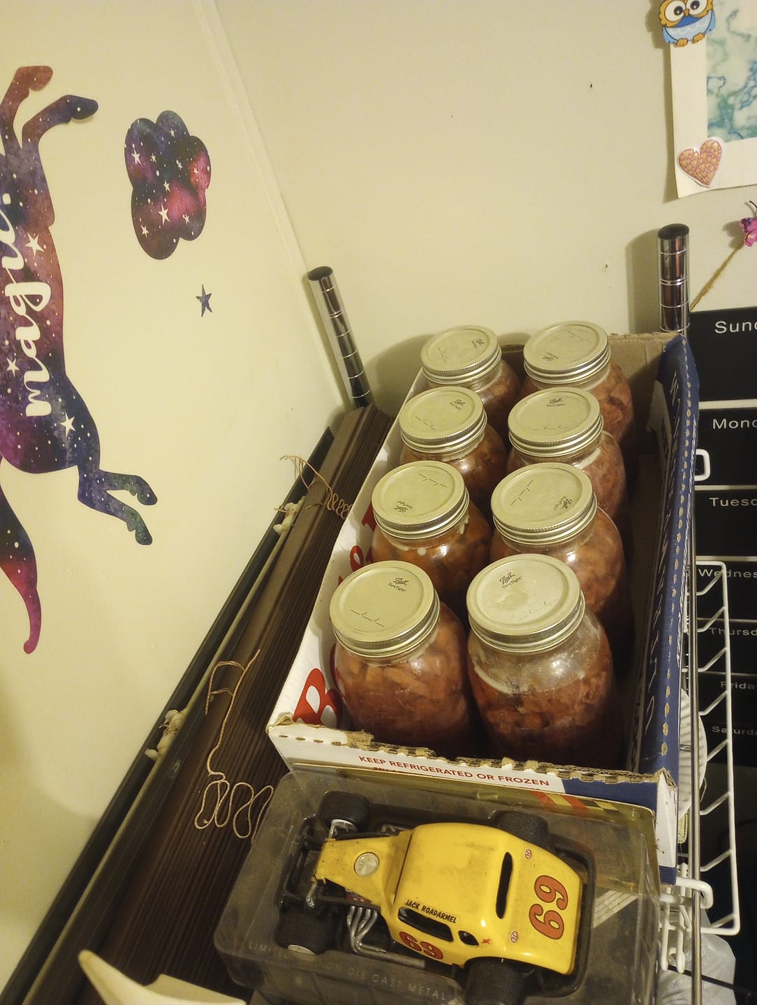 Customer photo review of 12" Stainless Steel Canning Rack (2 Pack)