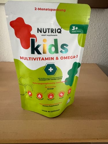 Customer photo review of Kids Multivitamin & Omega-3