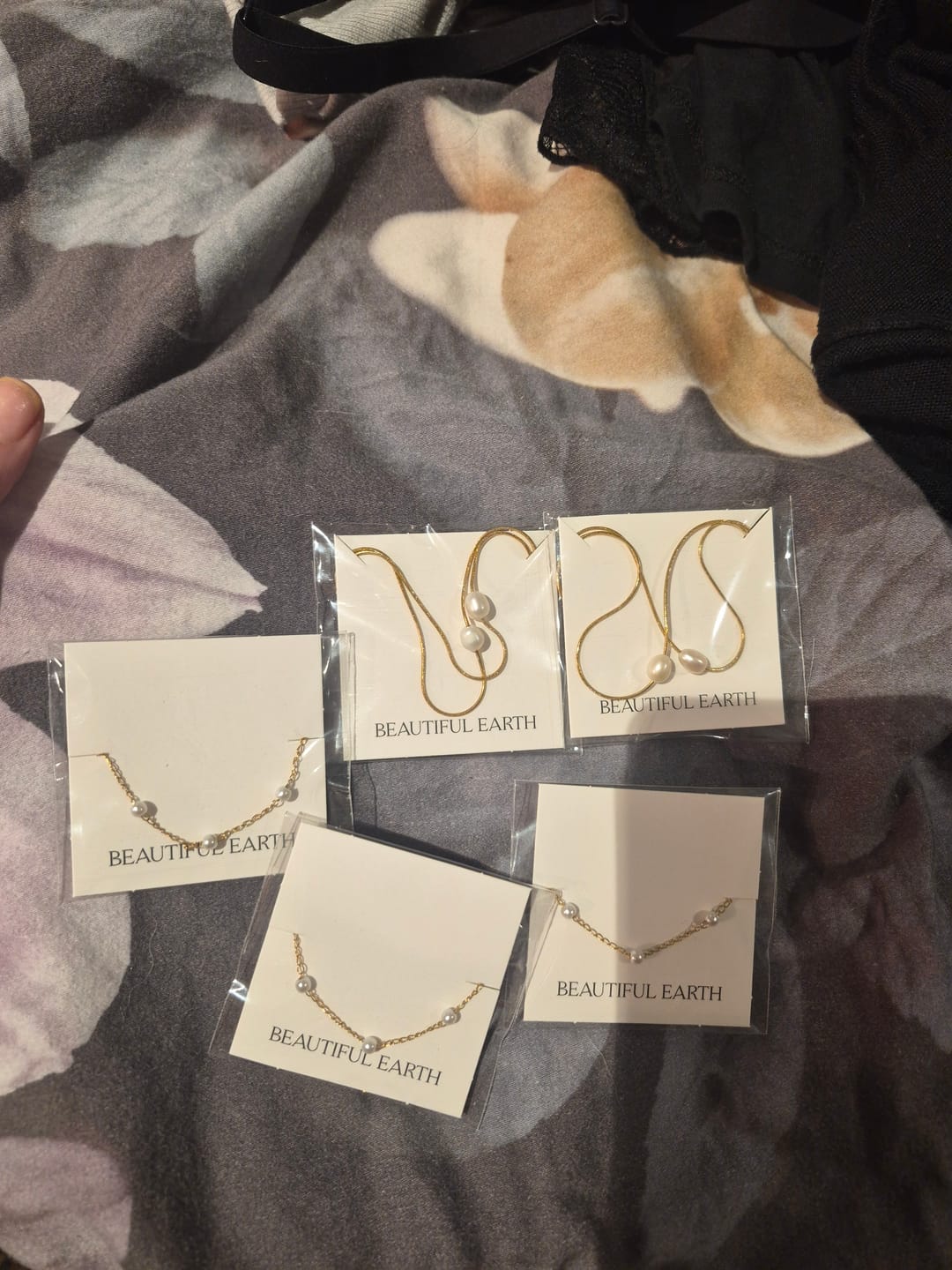 Customer photo review of Nura Freshwater Pearl Bracelet