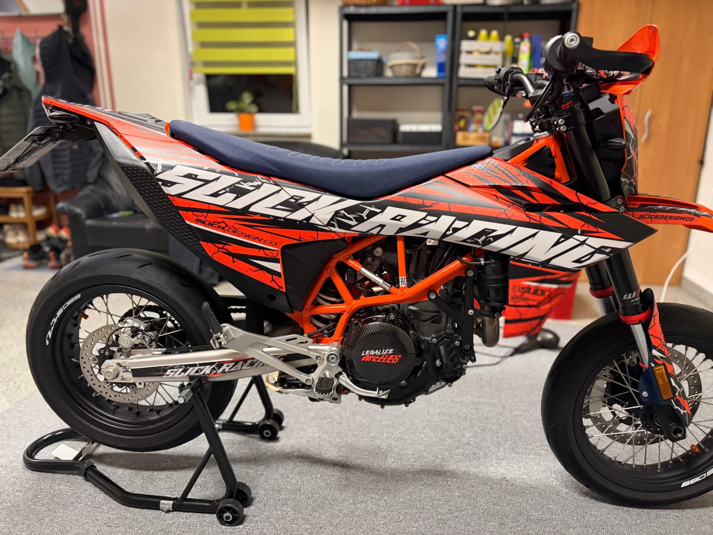 Customer photo review of SLICKRACING - GRAPHICS KIT