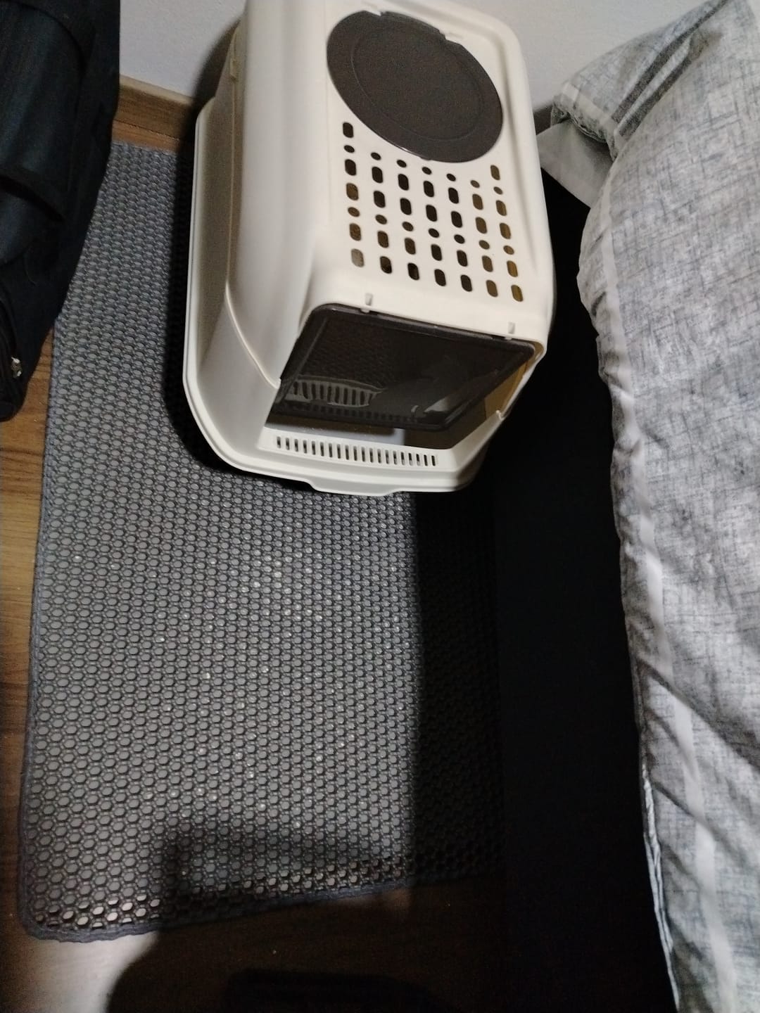 Customer photo review of CT2999 1 Pieza De Tapete para Arena de Gato