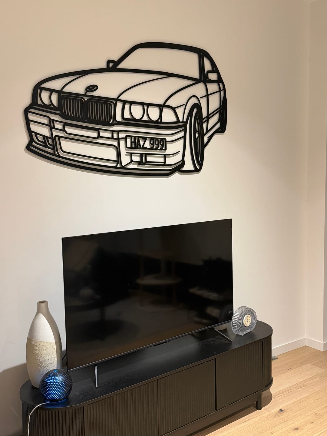 Customer photo review of Your Custom Metal Car Silhouette