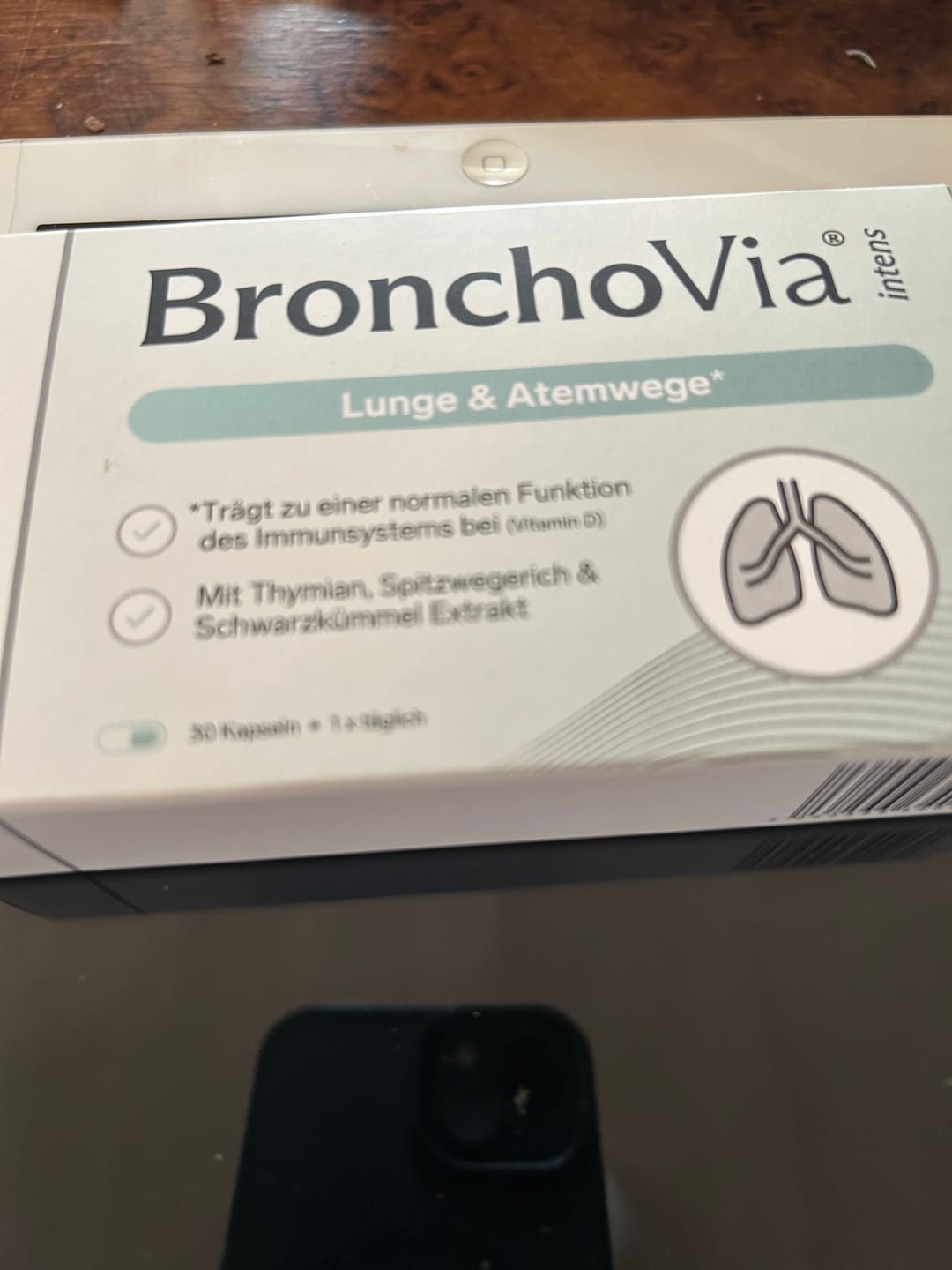 Customer photo review of BronchoVia® intens – Lunge & Atemwege