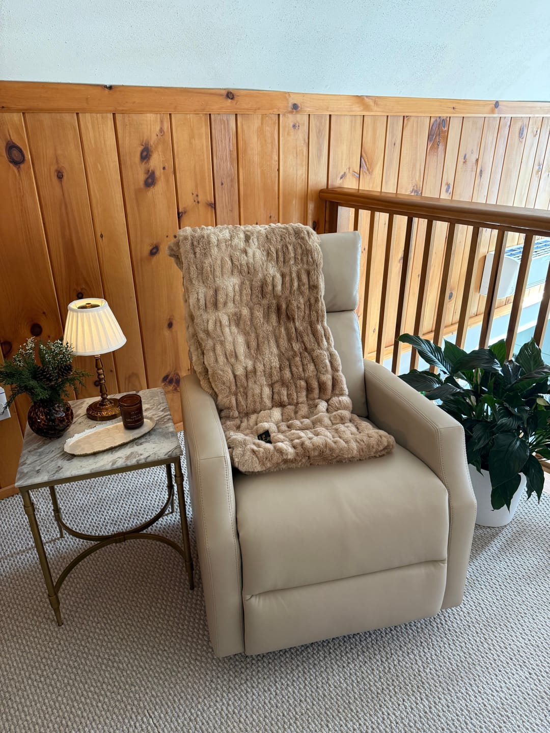 Customer photo review of Hugs Red Blanket