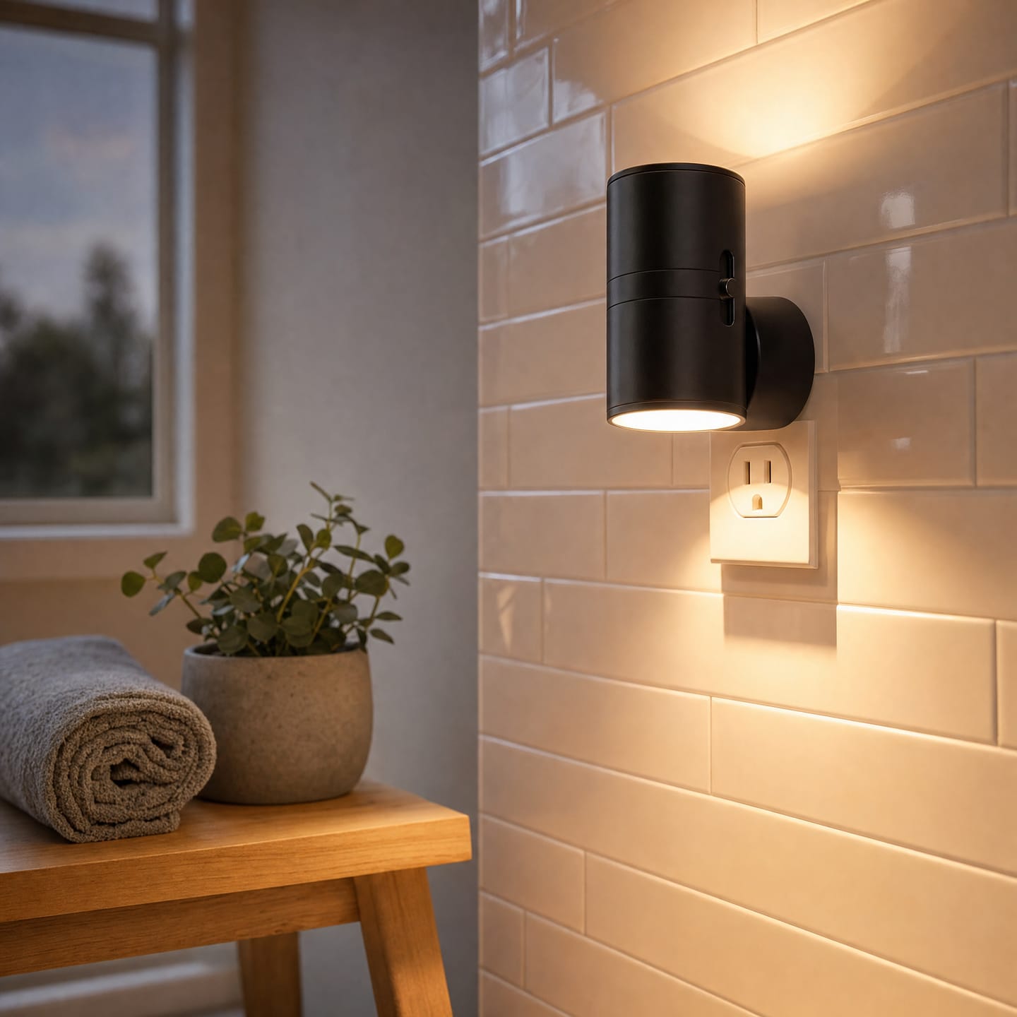 Customer photo review of Skymtly - Mjukt nattljus som aldrig väcker någon