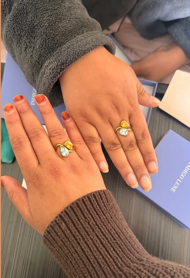 Customer photo review of Birthstone Rings