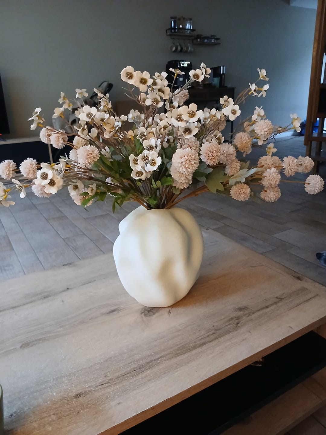 Customer photo review of Wax Arrangement - Crème