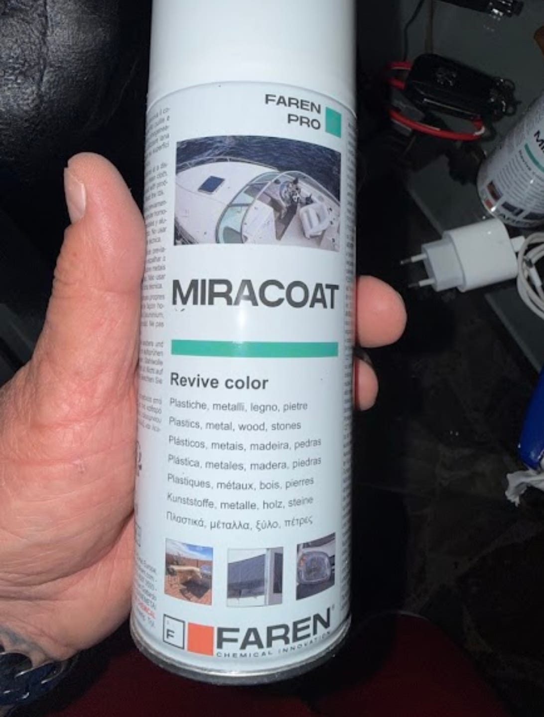 Customer photo review of MIRACOAT SPRAY ML.400