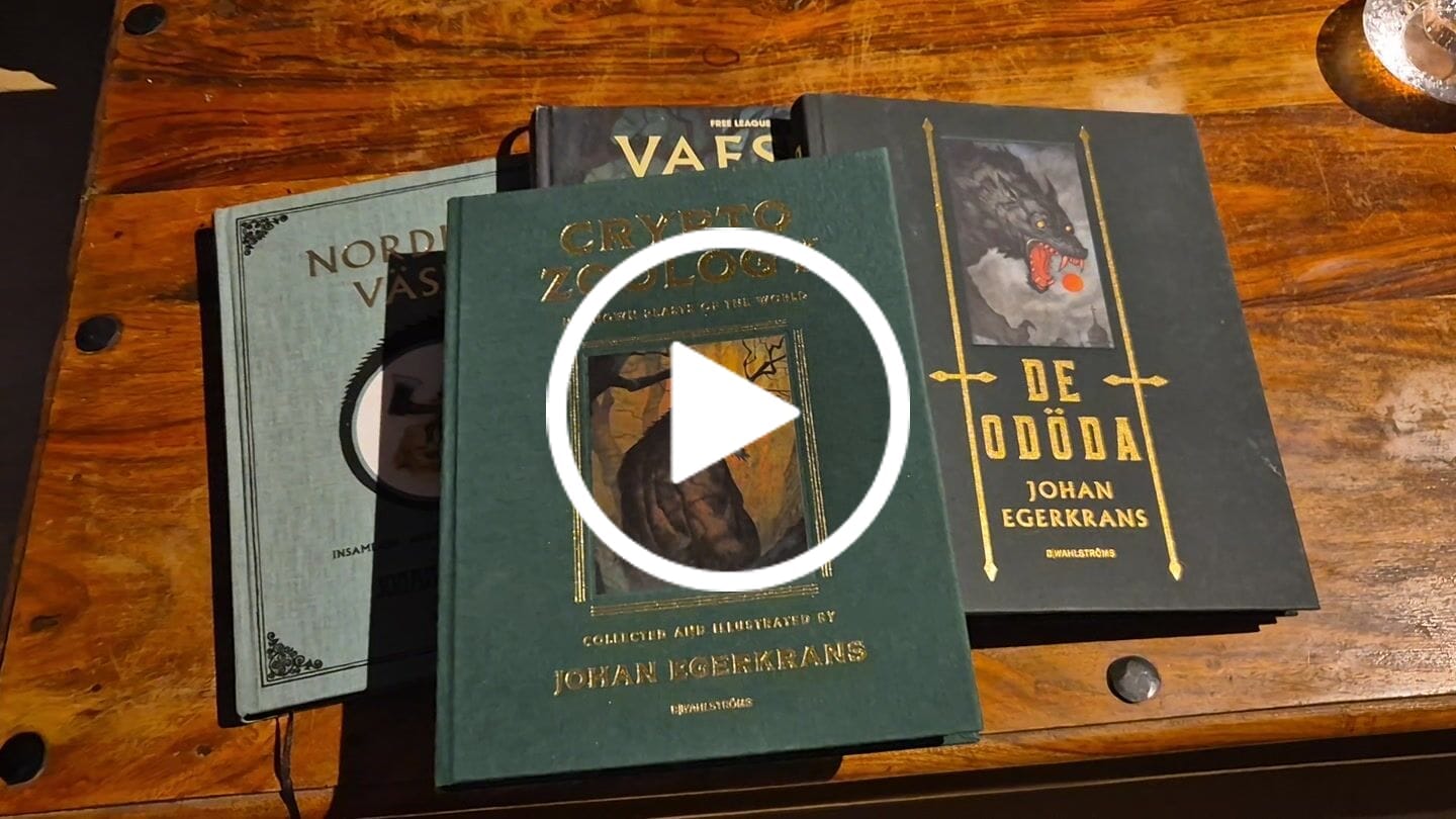 Customer video review of PRE-ORDER: CRYPTOZOOLOGY - SIGNED BOOK & PRINT