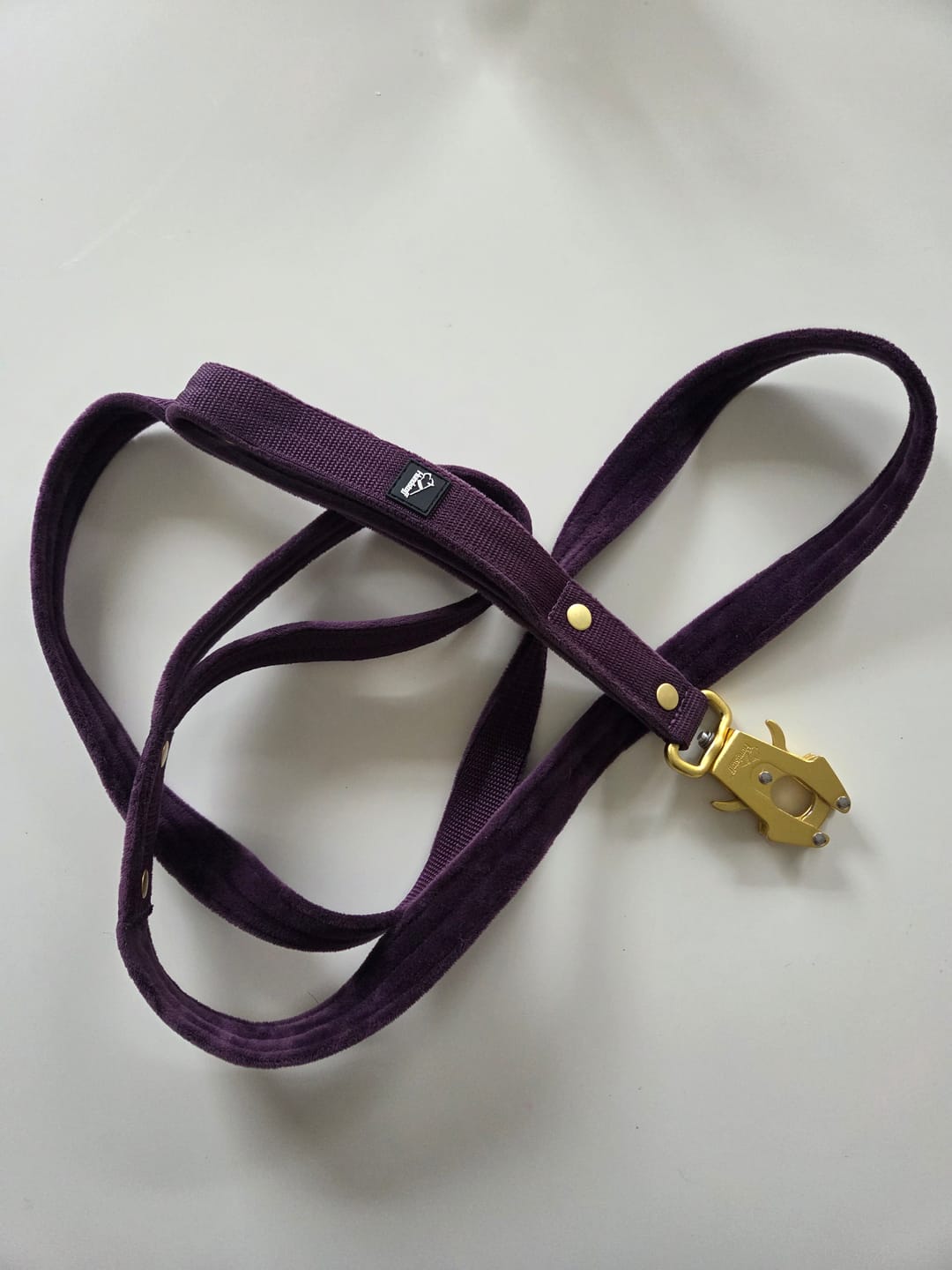 Customer photo review of Guard Leash Gold Edition Plum