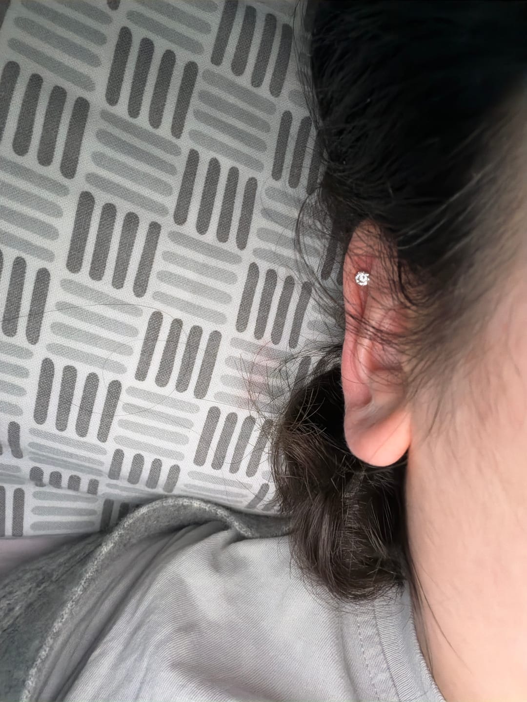 Customer photo review of Britney Piercing | Titan