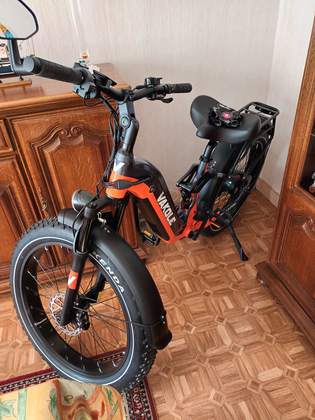 Customer photo review of Vakole V26 26" Fat Bike 998Wh Full Suspension Electric SUV E-Bike