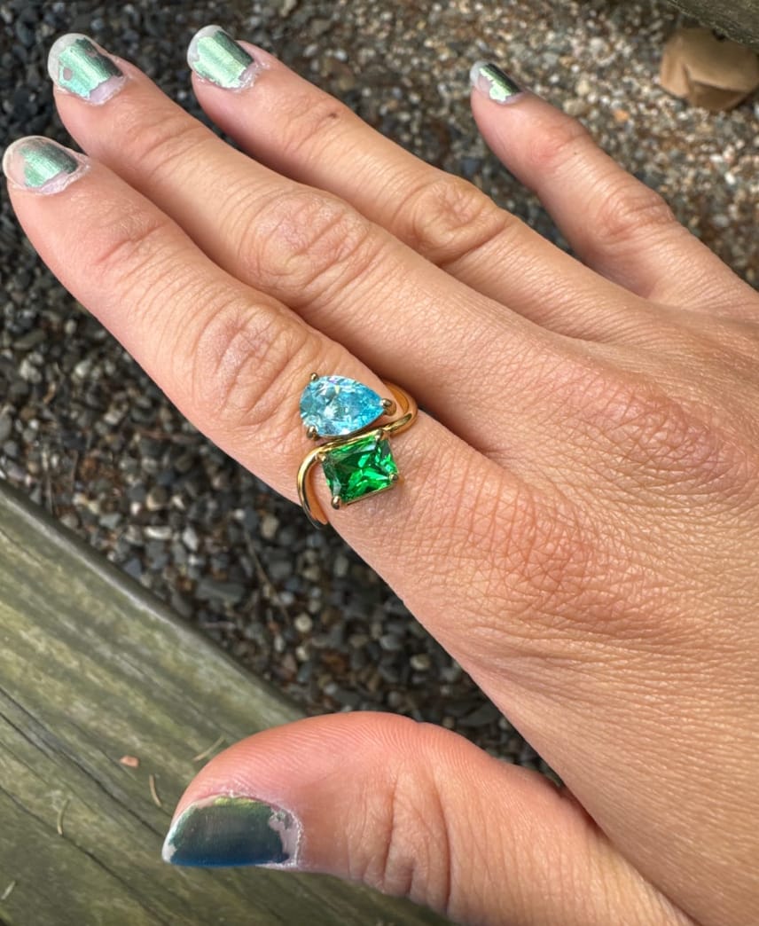 Customer photo review of Birthstone Rings