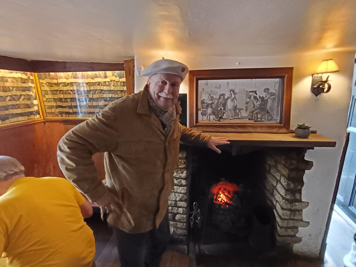 Customer photo review of Unisex Beret Merino Wool Classic Fit