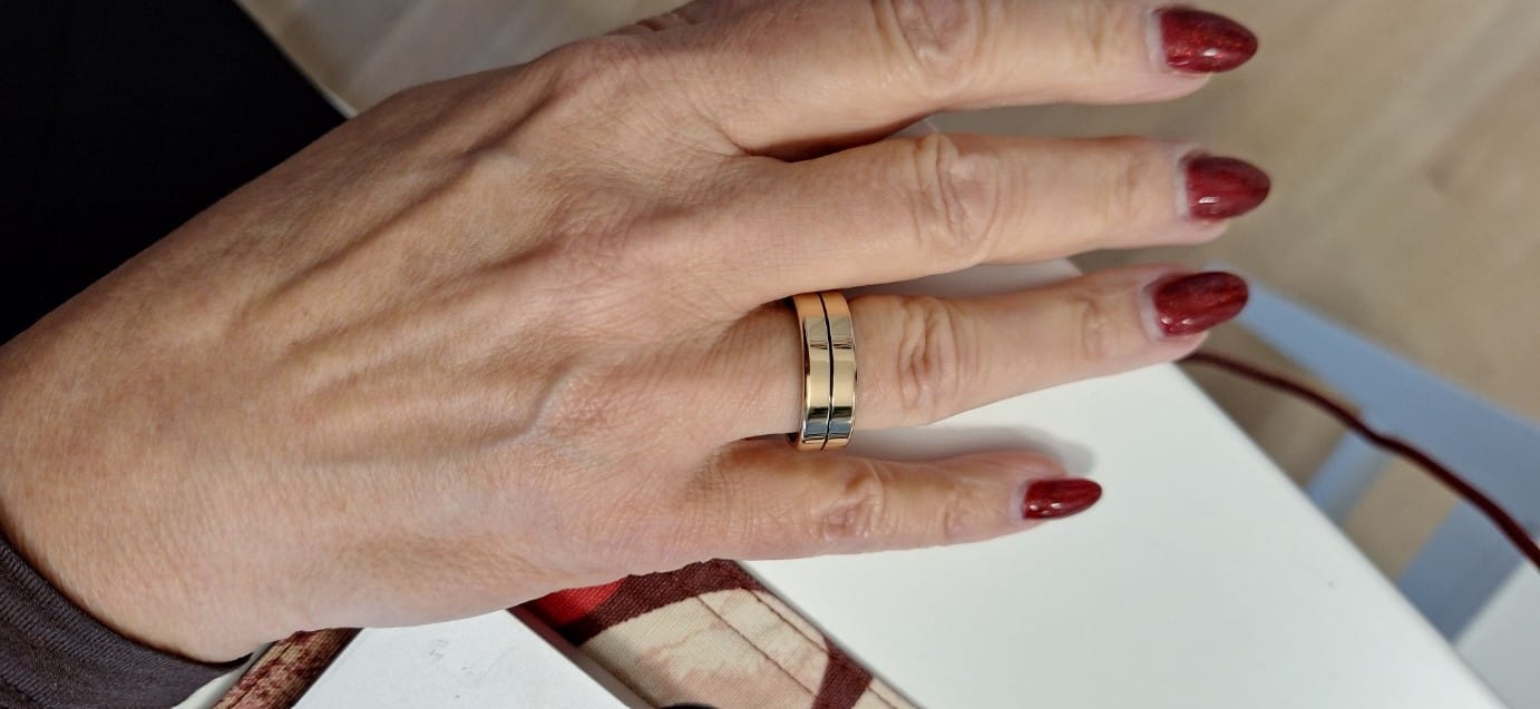 Customer photo review of JOY R+® Älysormus - Huomattavan hyvää oloa