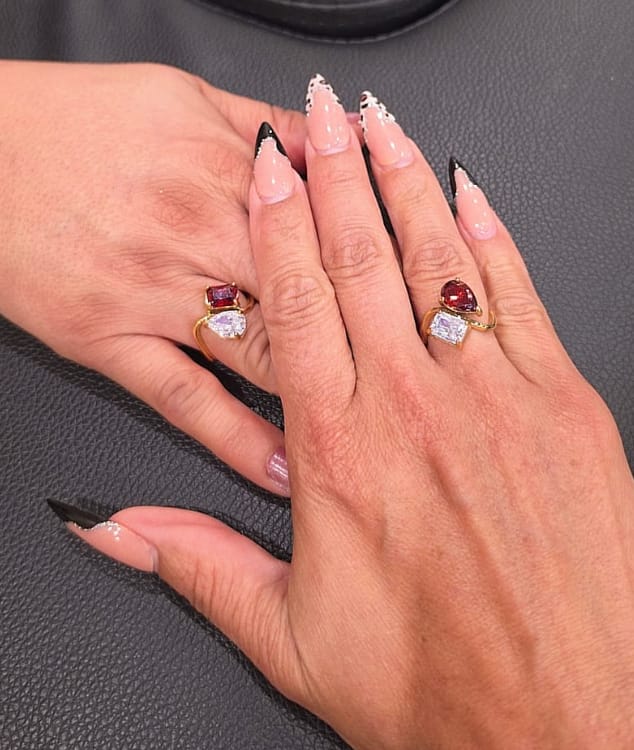 Customer photo review of Birthstone Rings