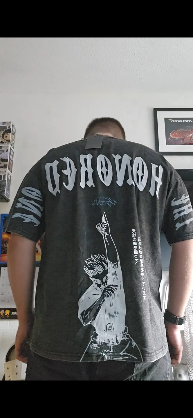 Customer photo review of MOON OF PERFECTION OVERSIZE TEE