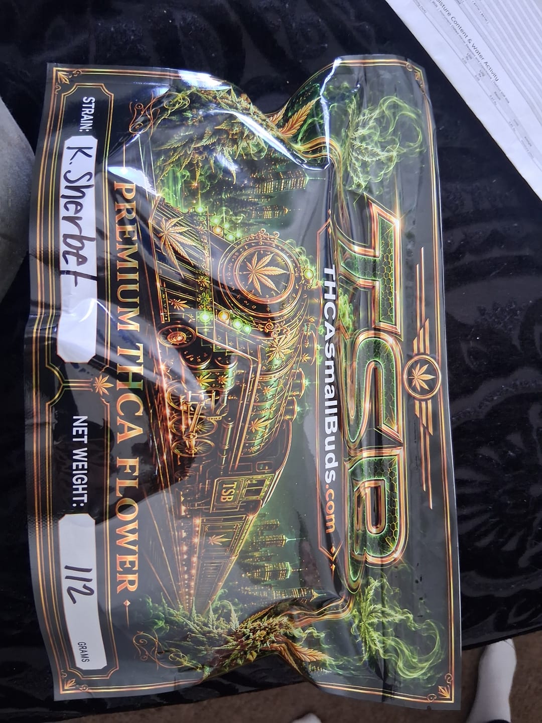 Customer photo review of Cheap THCA Smalls Quarter Pound
